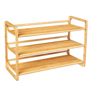 modern design 3 tier multifunctional  storage shoes rack  bench entryway organizer shelf