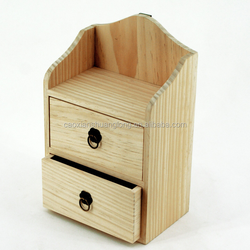 certificate solid wood white color shoe storage box, storage drawer