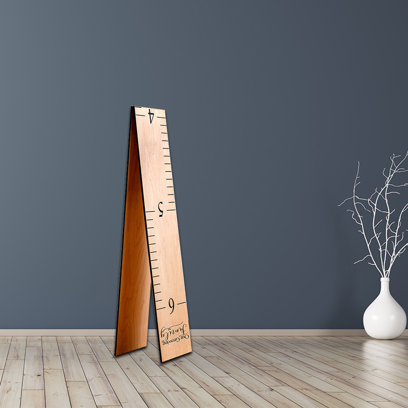 Height Chart & Height Measurement for Wall  Kids Nursery Wall Decor & Room Wooden Ruler Growth Chart for Kids Boys and  Girls