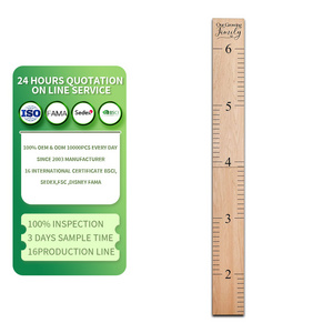 Height Chart & Height Measurement for Wall  Kids Nursery Wall Decor & Room Wooden Ruler Growth Chart for Kids Boys and  Girls