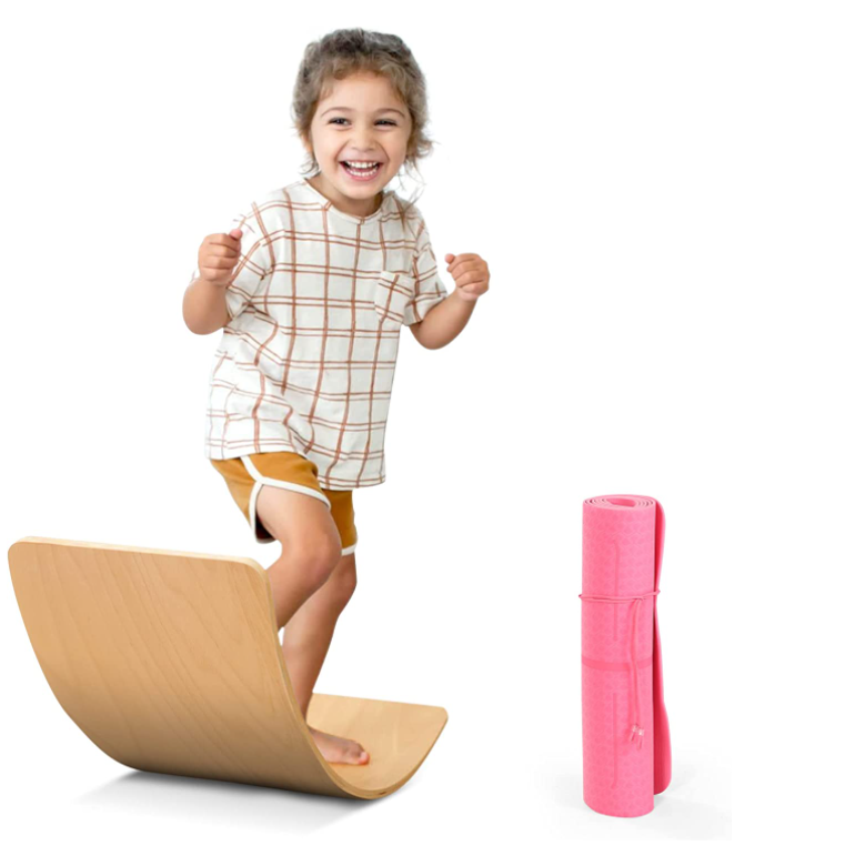 Children's swing board Balance system Balance board Curve swing board Learning toys