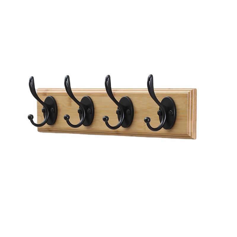 Custom Eco Friendly Wooden Wall Mount Coat Rack Wholesale Wooden Coat Hook