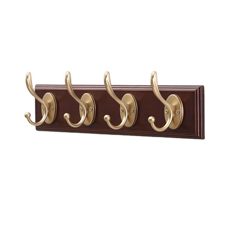 Custom Eco Friendly Wooden Wall Mount Coat Rack Wholesale Wooden Coat Hook