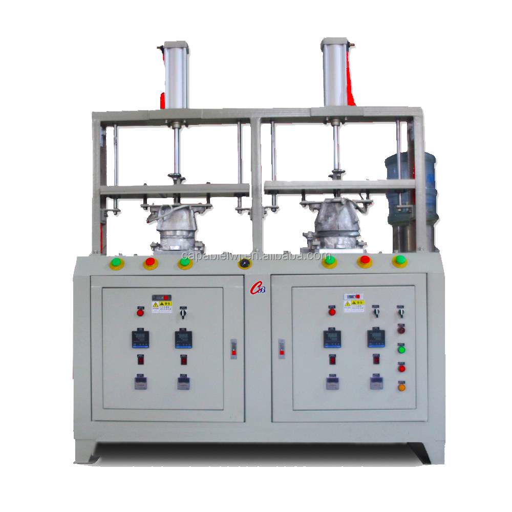 New brand has two stainless steel moulds automatic hat blocking machine with boiler CB-GZ-202 -P and made in GUANGZHOU