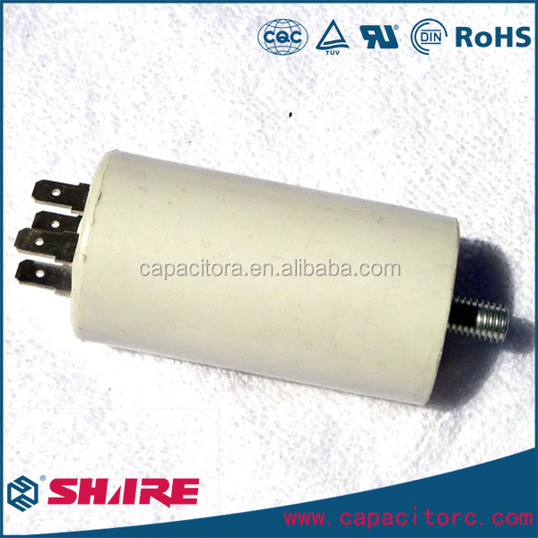 cbb60 capacitor 450vac 50/60hz 25/70/21 cable lead cbb60 start capacitor