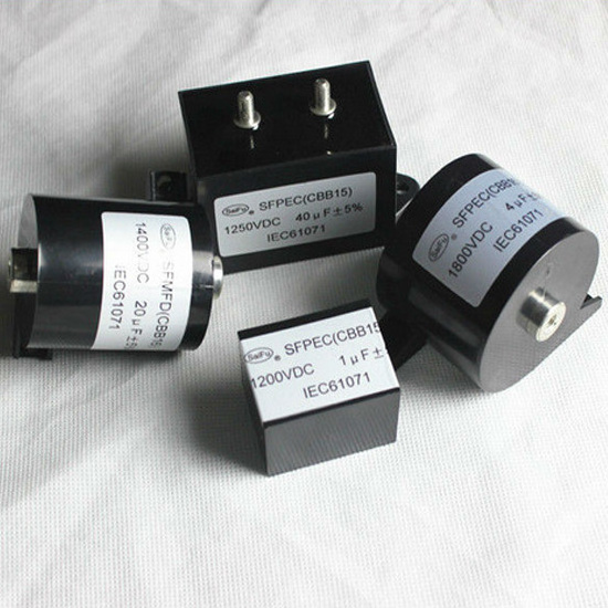 epoxy resin dc capacitor 2uf 1200VDC for inverter welding machine