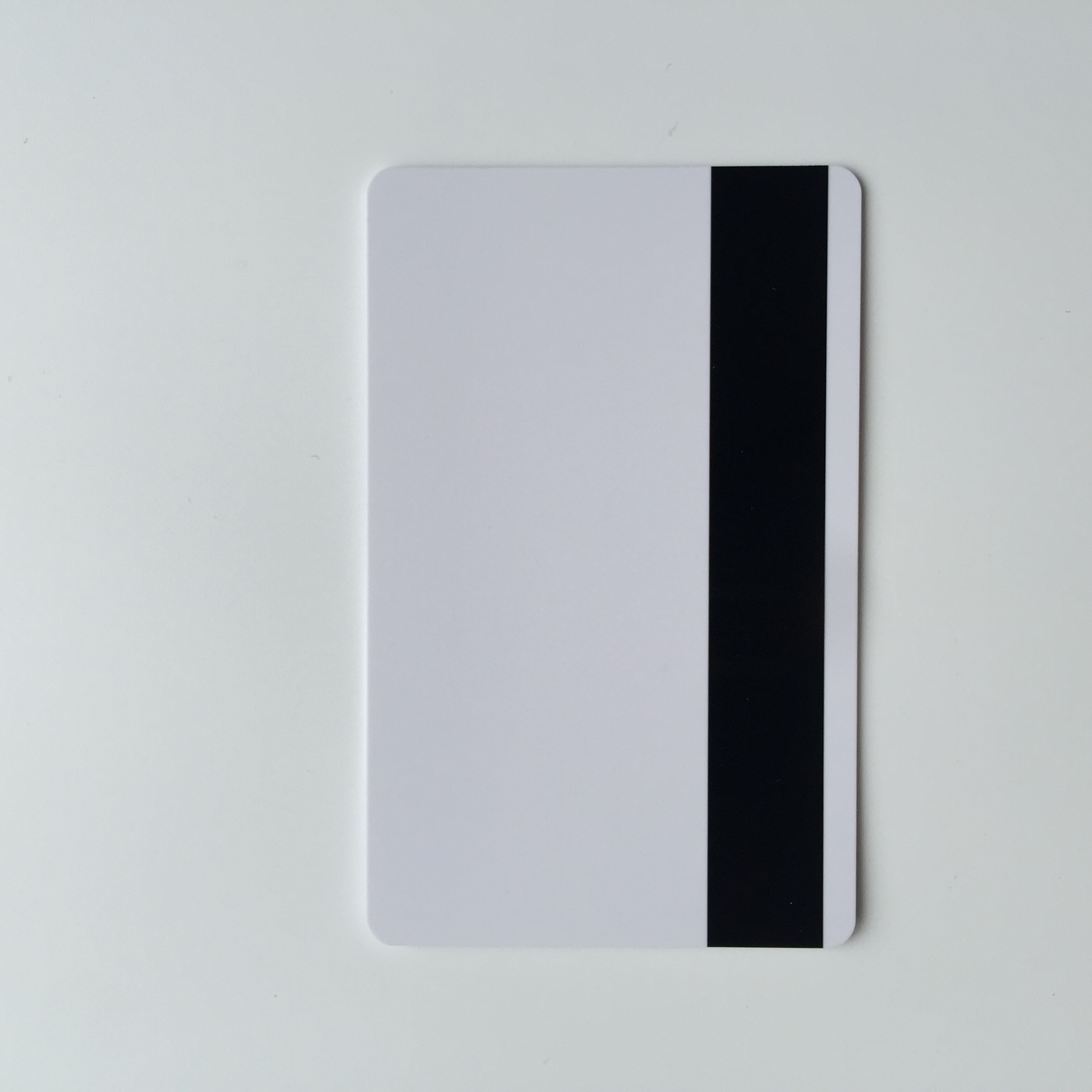 High Quality White Blank Inkjet PVC Blank Visa Credit Magnetic Cards HICO Magnetic Strip Card