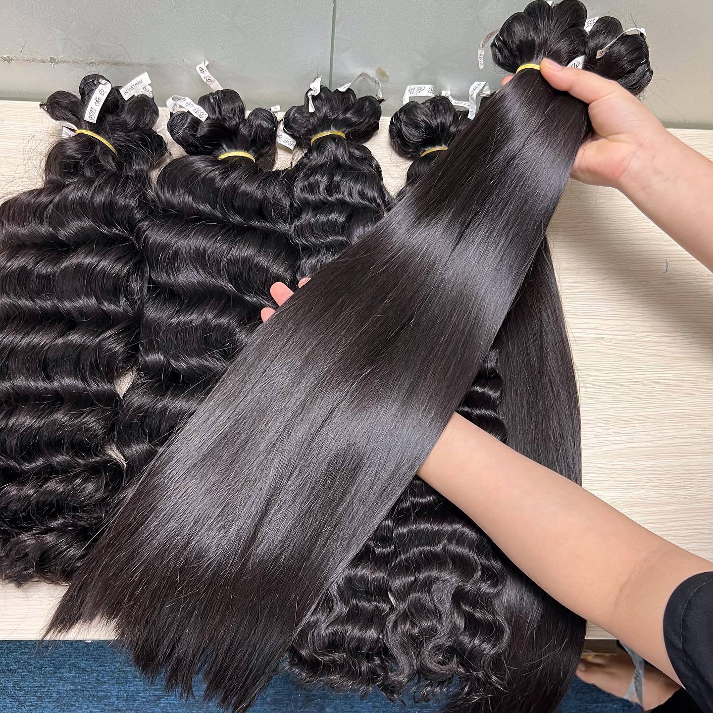 30 Years Loyality Factory Wholesale Virgin Hair Vendors Natural Original Raw Indian Human Hair,body Customized ,100