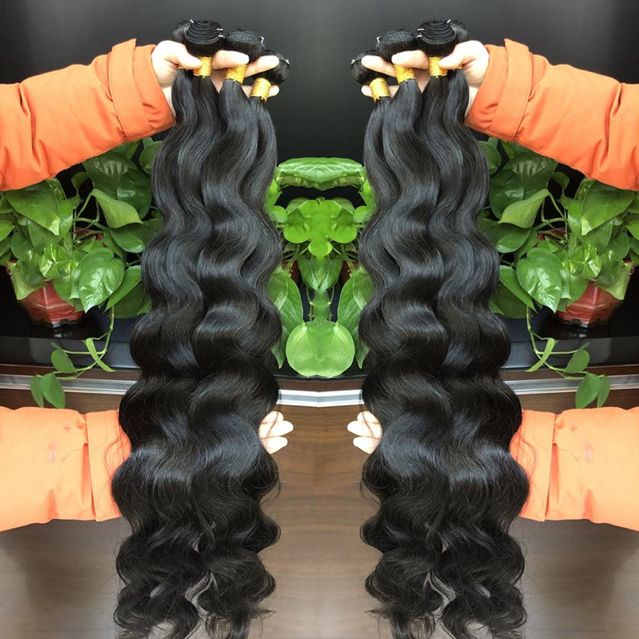 30 Years Factory Wholesale Full Cuticle Aligned Virgin Hair Vendor, 100% Virgin Remy Natural cambodian Human Hair weave Bundles