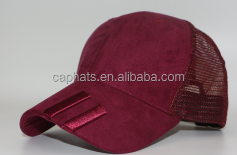 High Quality Promotional 6 Panel Suede Trucker Hats & Caps Flex Fit Custom Truck Hats Caps for Man with Custom Logo