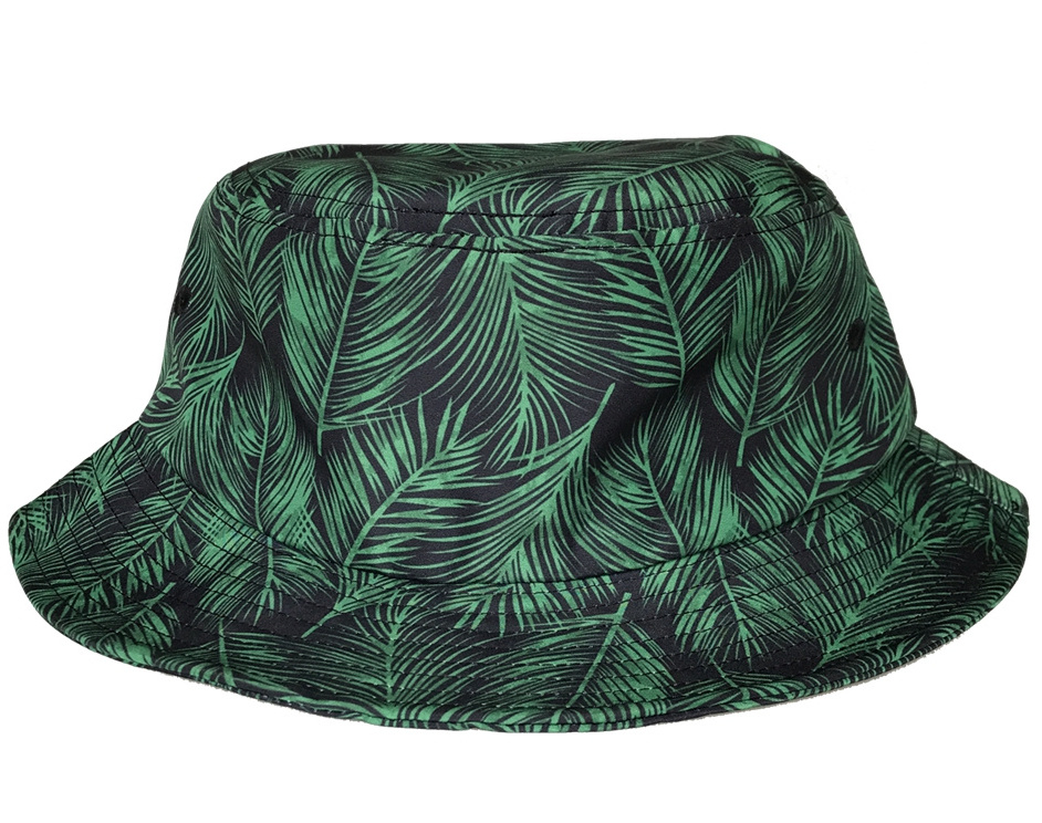 Wholesale China factory custom design printed bucket hat, full sublimation bucket hats all over print boonie hat