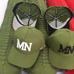 Custom Design 3d Embroidery Logo Blank Snap back Sports Cap For Mens Olive Gtreen 5 Panel Baseball Hats A Frame Baseball Caps