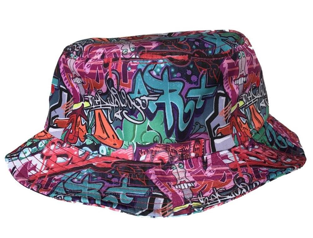 Wholesale China factory custom design printed bucket hat, full sublimation bucket hats all over print boonie hat