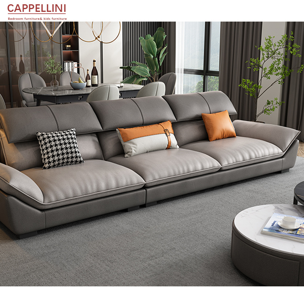 New Design Modern Microfiber Fabric Sofas And Couch Home Sectional Leather Luxury Sofa Set For Living Room