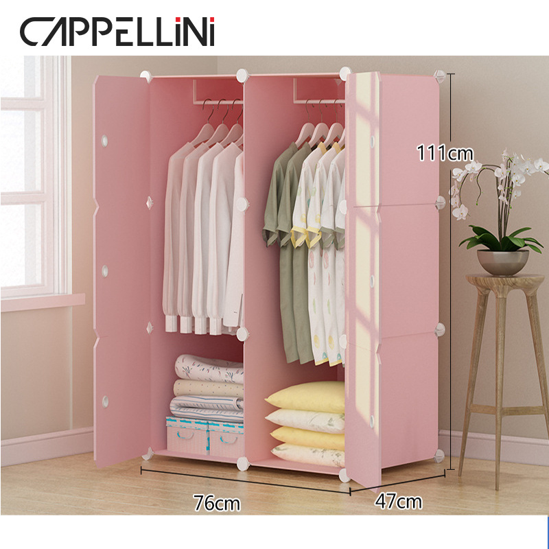 multifunction fold zipper fabric wardrobe storage portable clothes folding foldable organizer modern cabinets stackable wardrobe