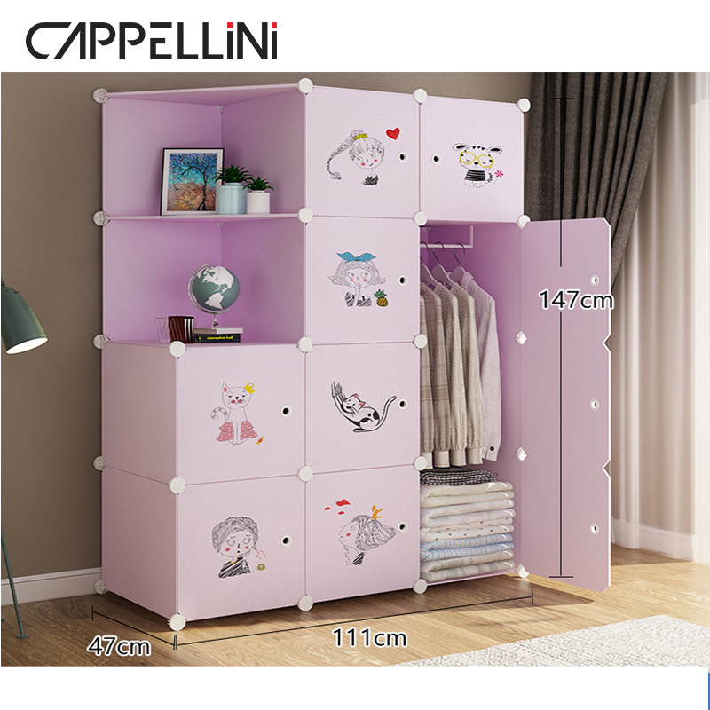 multifunction fold zipper fabric wardrobe storage portable clothes folding foldable organizer modern cabinets stackable wardrobe