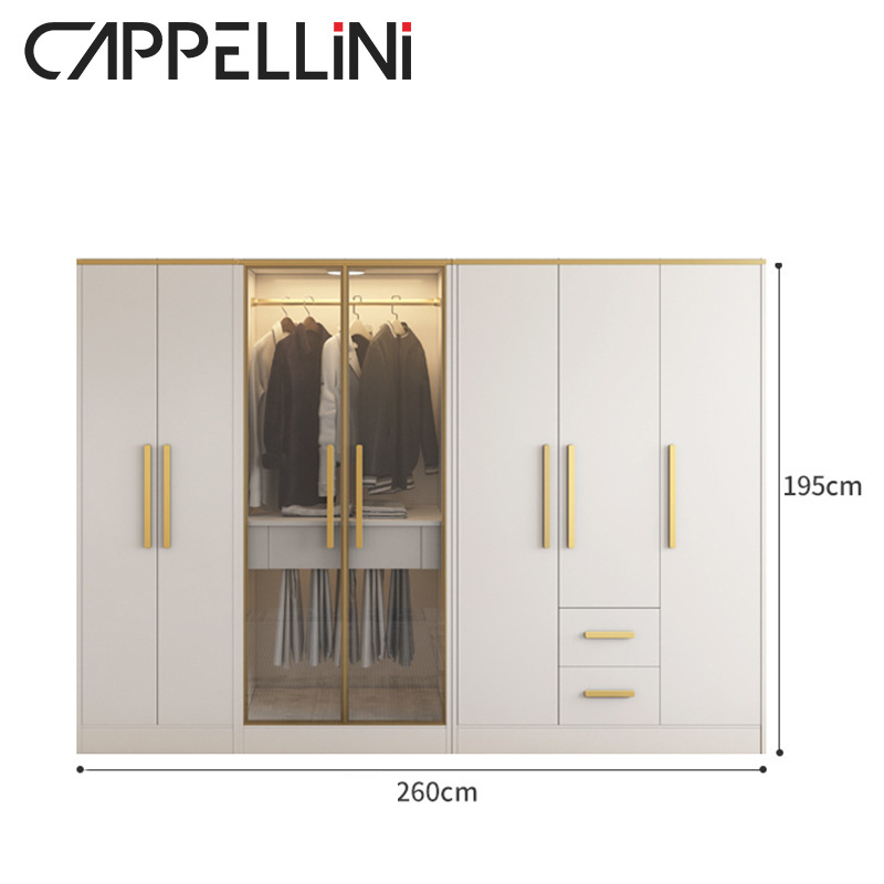 Almirah Cloth Combination Designs Cabinet Wardrobes Cupboards Modern Bedroom Closet Furniture Wardrobe