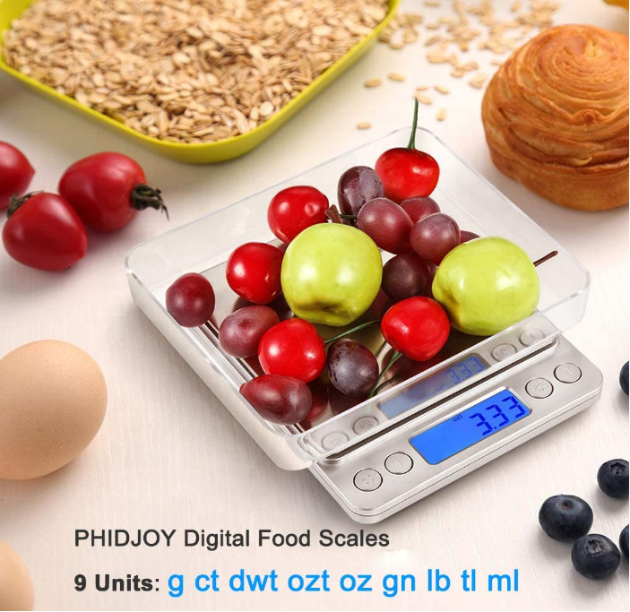 digital portable high precision Jewelry scale mini pocket weighing scale USB rechargeable electronic kitchen coffe scales