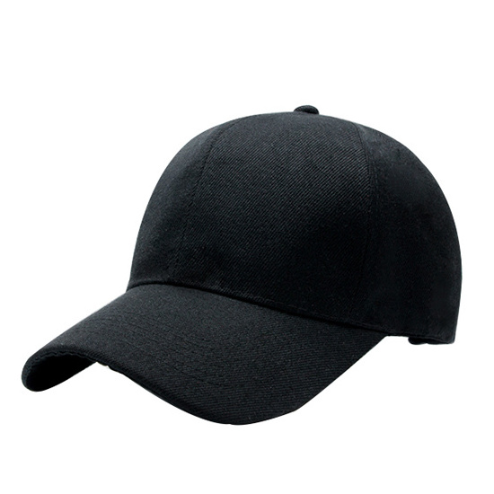 High Quality  Baseball Cap Plain Flat Brim Cheap Cap Without Logo