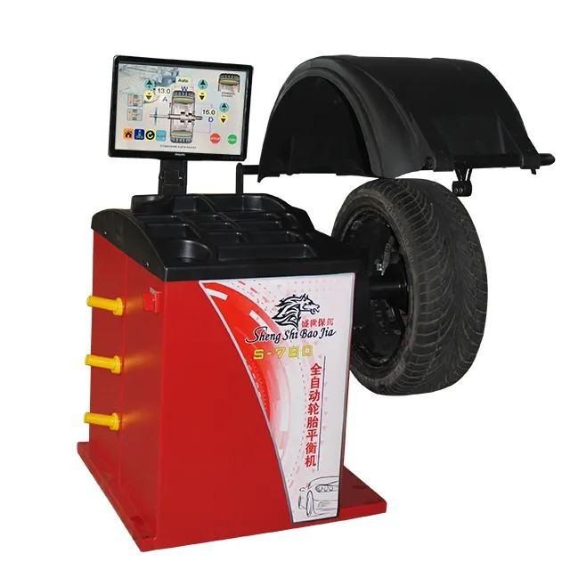 Used High Performance Car Tire wheel balancer smart balancing machine