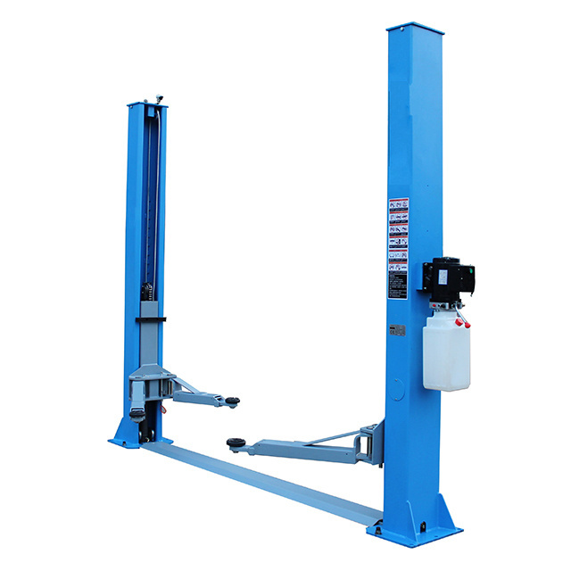 4000kg capacity 4.5mm steel strong structure two post car lift 2 post lift