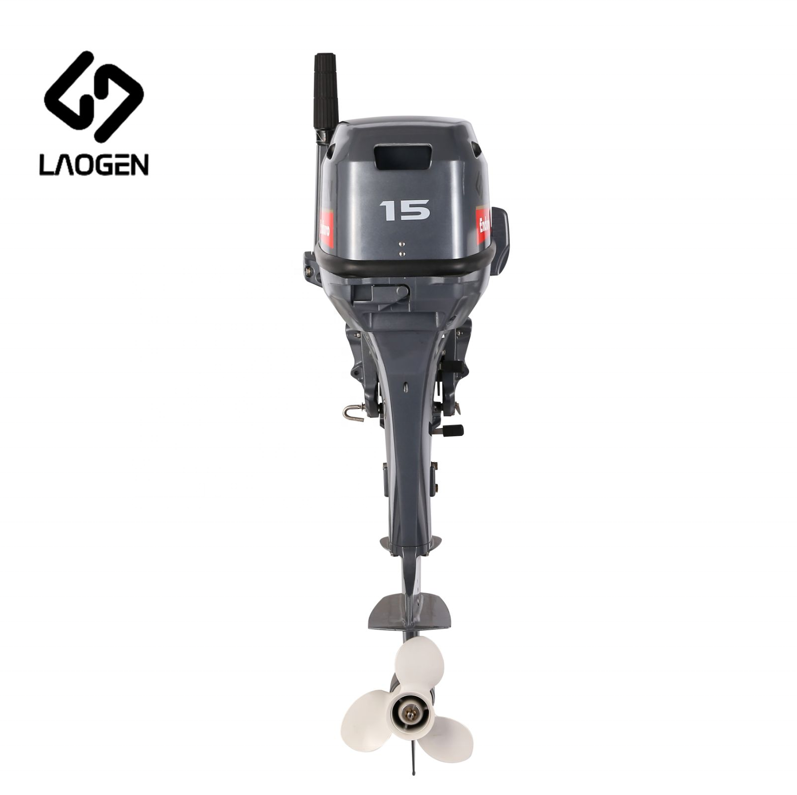 Laogen Enduro outboard engine match yamaha E15D short shaft 2 stroke 15hp 6b4 outboard motor