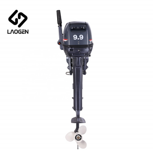 Laogen outboard engine match yamaha 2 stroke 9.9 hp long shaft marine outboard motor boat engine