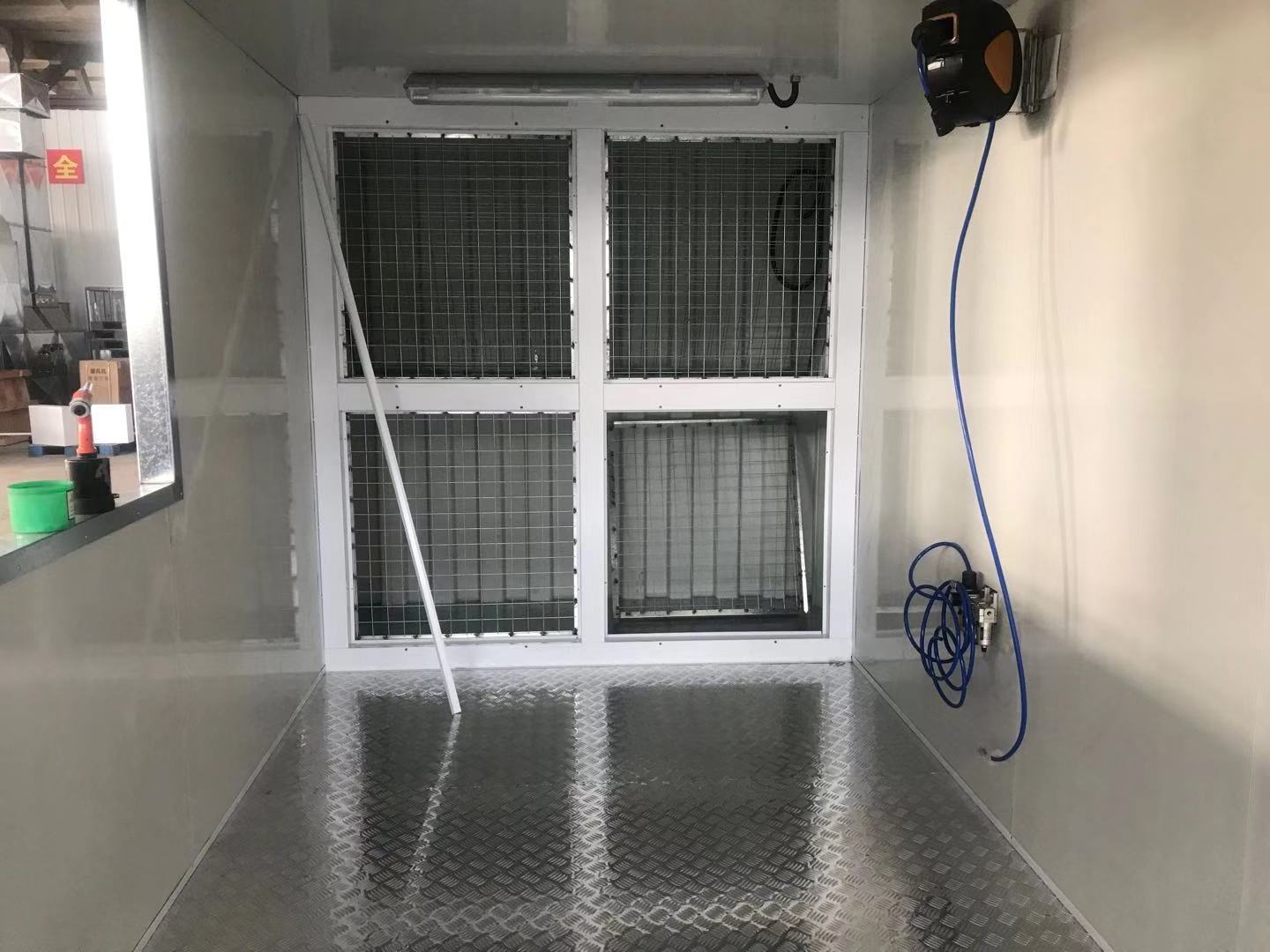 Container Spray Booth / Paint Booth/ Hot-Air Blower Spray Booth