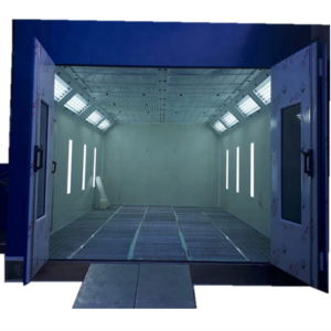 China Manufacturer CE Car Spray Paint Booth Custom Spray Booth Full Down Draft /side light model