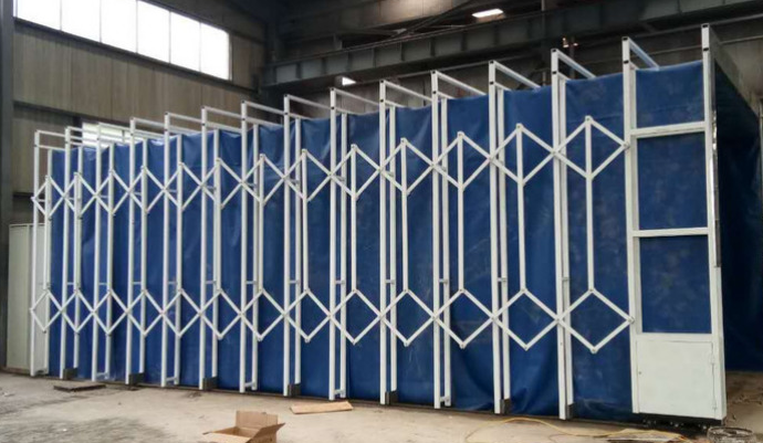 New Generation Retractable Mobile Spray Booth