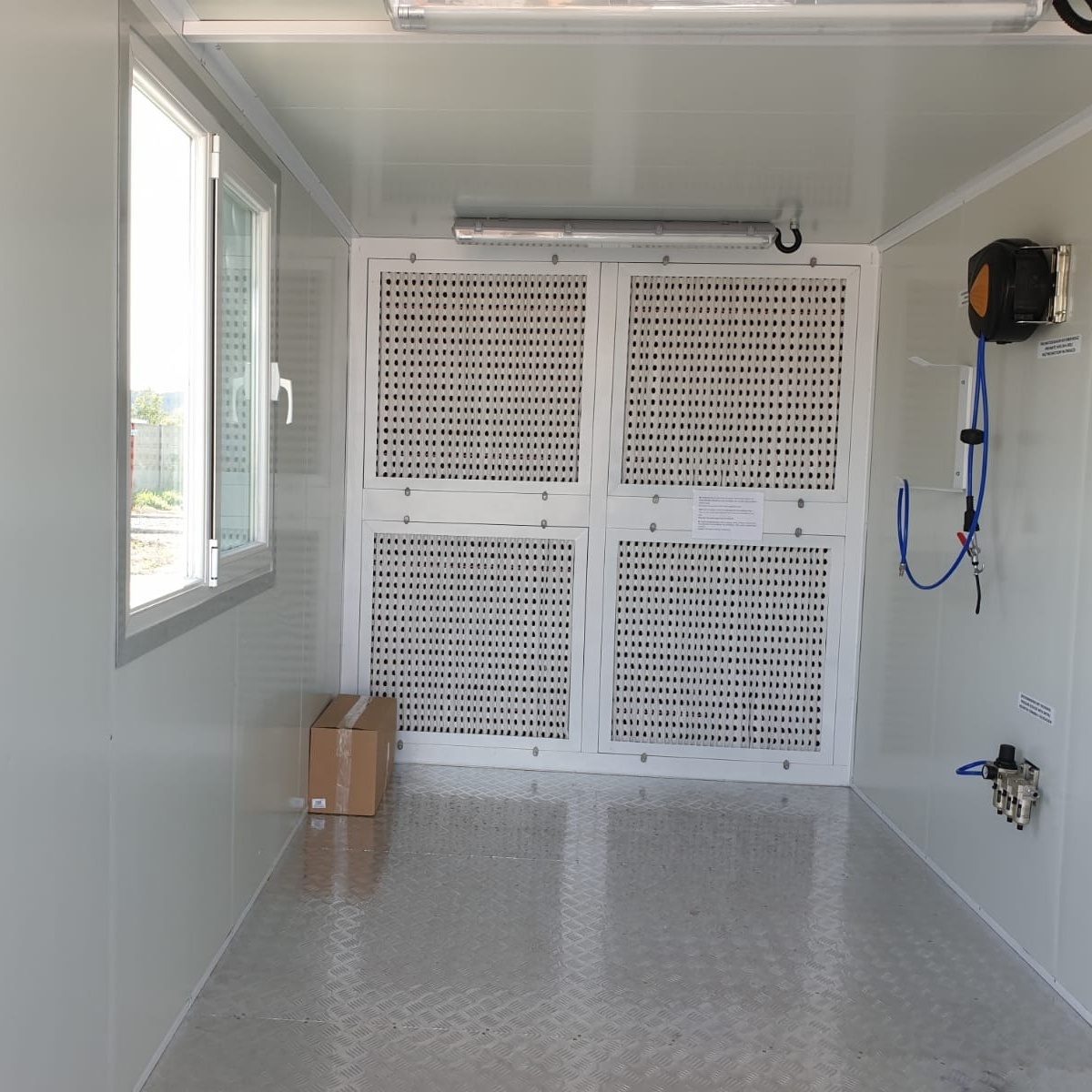 Best quality portable movable container spray booth car paint booth