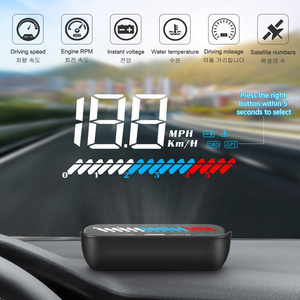 2024 Factory updated car OBD2+GPS mirror digital gauge Speed M7 head up display hud