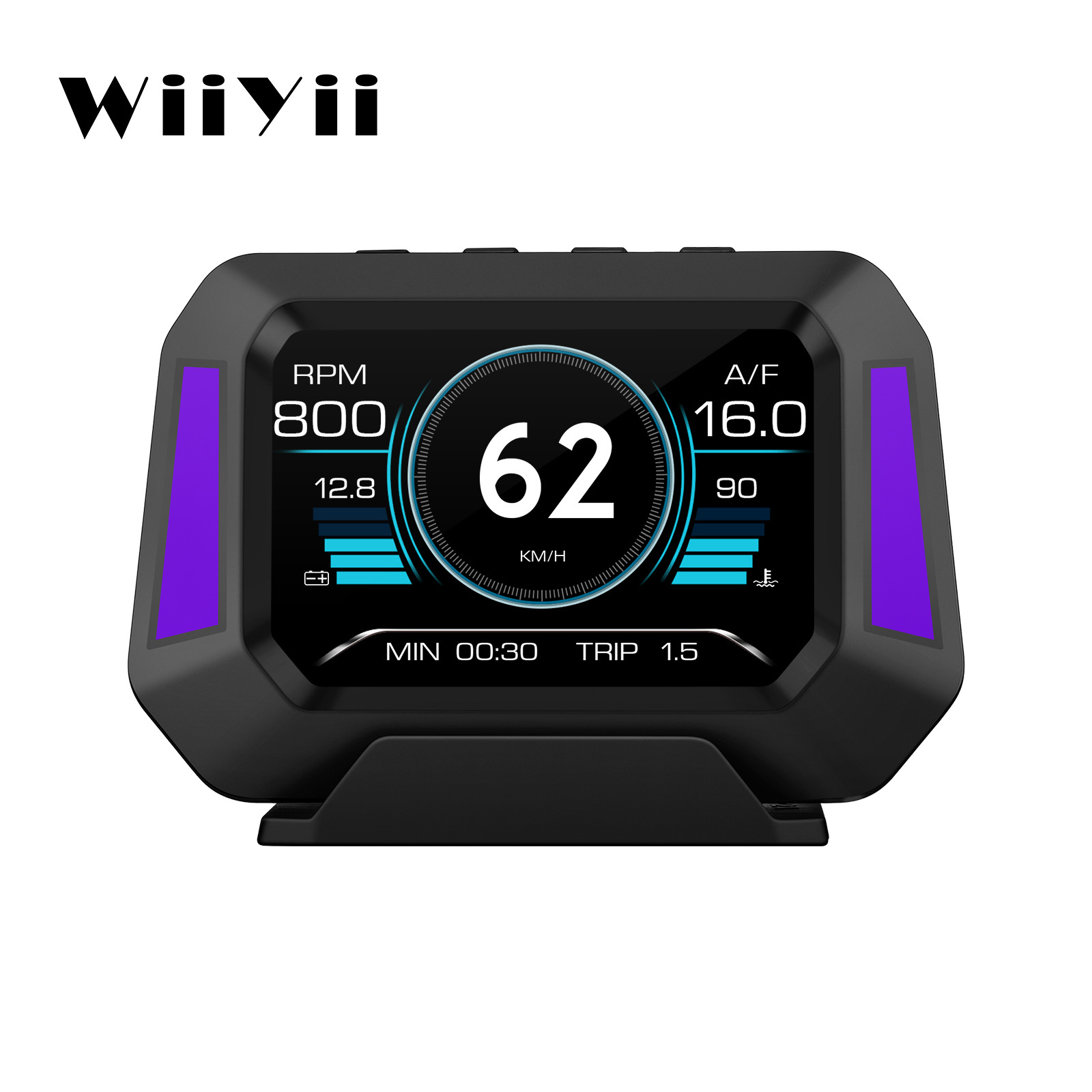 WiiYii Factory Direct P21 OBD2 GPS speedometers car gauge diagnostic tools HUD Head Up Display obd2 Gauge