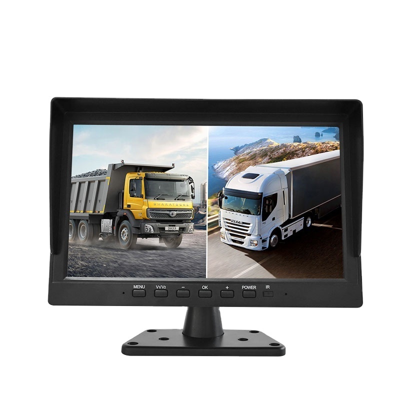 10.1 Inch Hd Screen Quad View Vehicle Bus Monitor Rear View Monitor