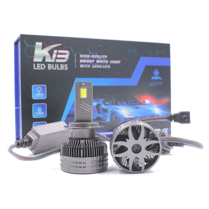 Newest K13 MAX H4 H7 H11 Car LED Headlamp 240W H1 H3 H4 H7 H11 9004 9005 9006 9007 9012  Car LED Fog Headlights Bulb