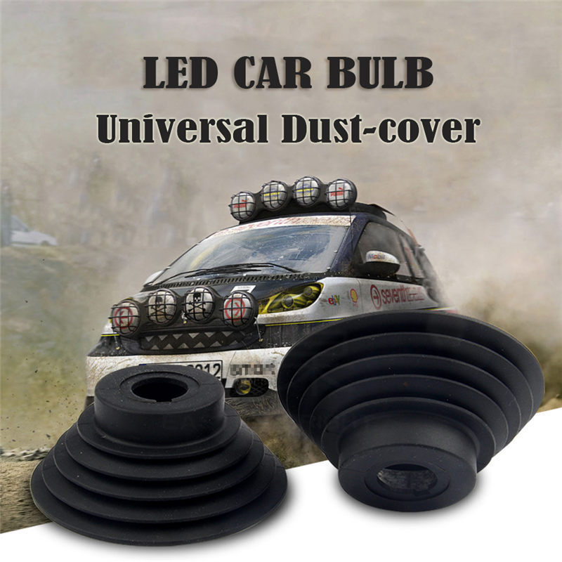 h7 LED HID Xenon Headlight waterproof Dustproof dust cover Dust Seal Cover Kit  For Car Motorcycle Light lamp H1 H3 H4 H7 H11