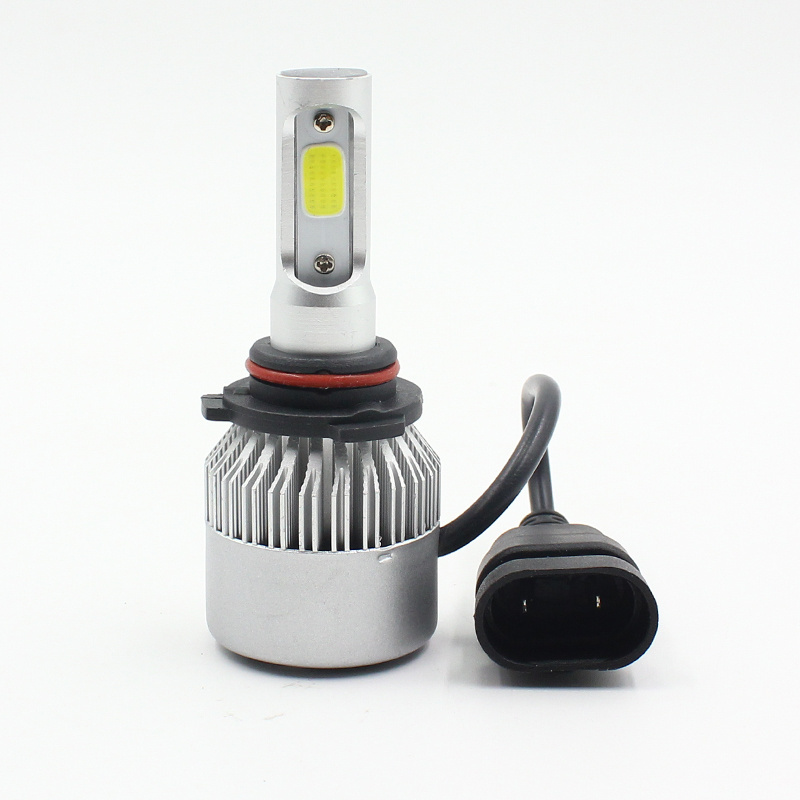 COB LED Bulbs H11 H13 12V 9005 9006 H3 9004 9007 9012 72W 8000LM Car LED lamp Fog Light 6500K S2 H4 H7 H1 S2 Led Headlight