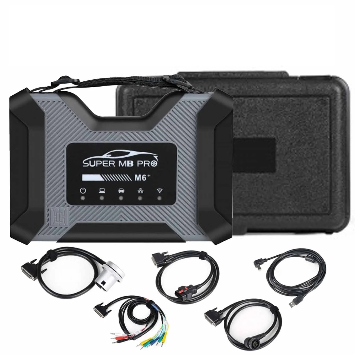 SUPER MB PRO M6+ Wireless Star Diagnosis Tool Suitable for Mercedes Benz and Trucks for Mercedes Benz MB C4 and MB C6