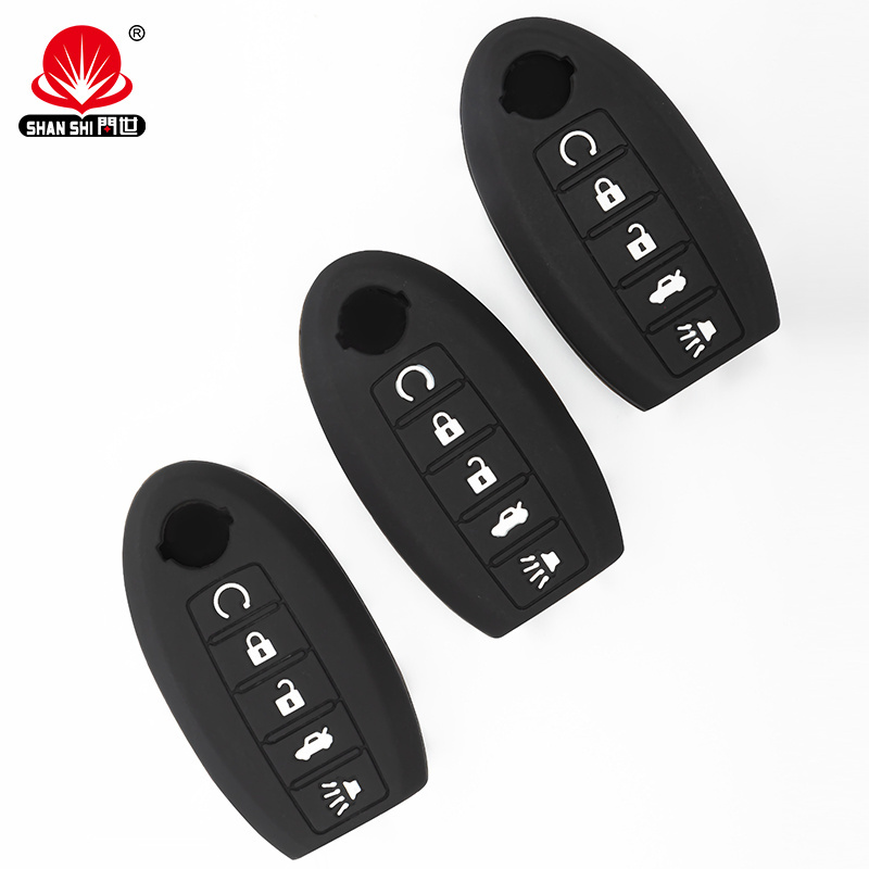 New Design Special  Waterproof Silicone Car Key Cover For Nissan Teana Silicone Key Cover