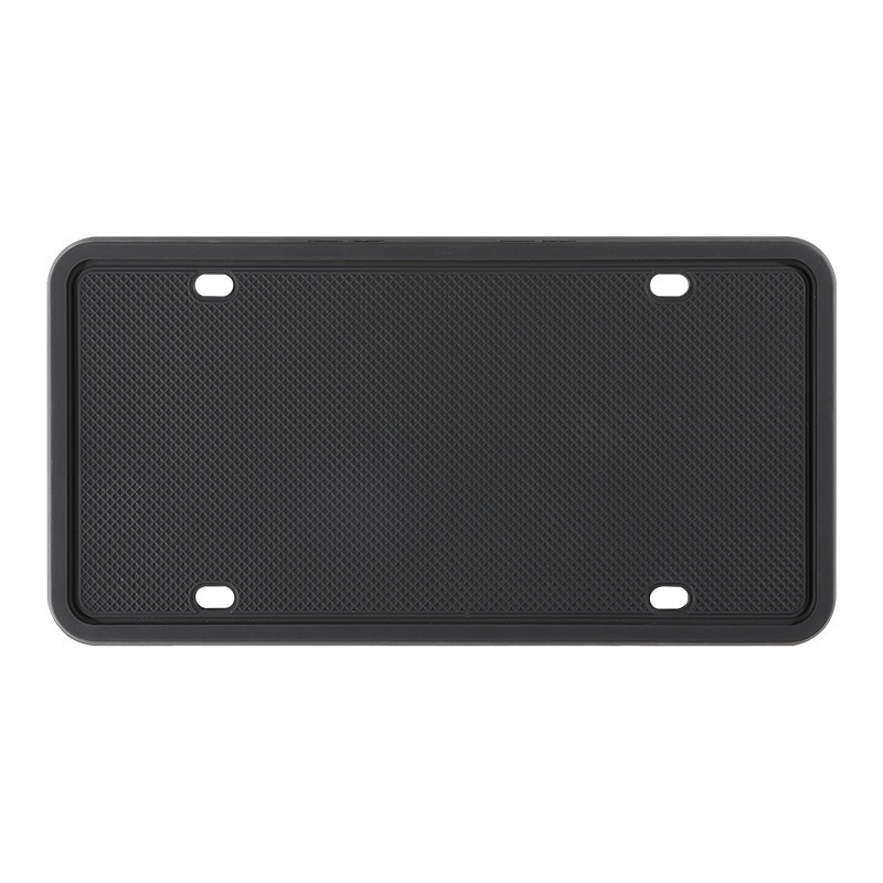 Factory Outlet High Quality Personality silicone car plate number license plate frame for North American license plate