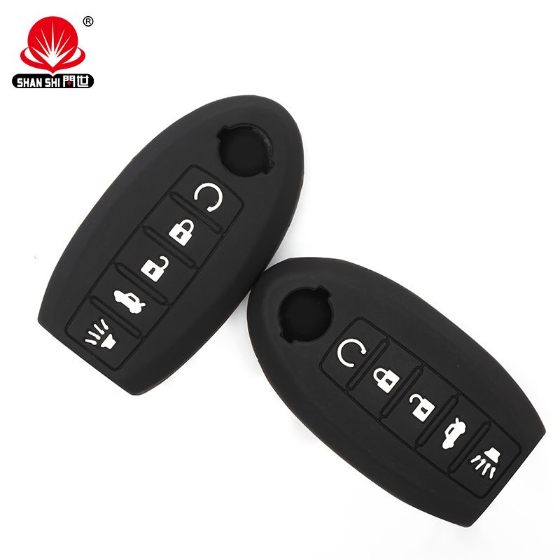 New Design Special  Waterproof Silicone Car Key Cover For Nissan Teana Silicone Key Cover