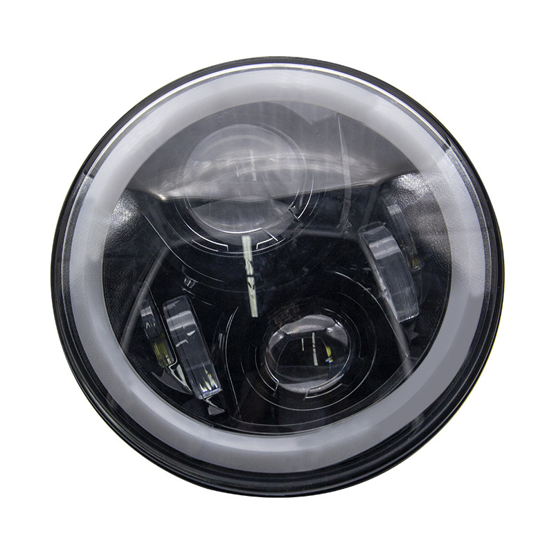 High Brightness 7 Inch H13 H4 Car Led Headlights For Jeep Harley Wrangler