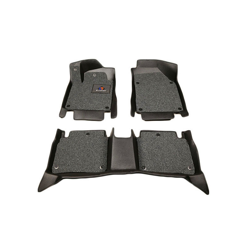 SENGAR brand Non-slip 5d Pvc Coil Mat Carpet 3d Leather Car Mats 5 D Car Mat Entry Luxury Full Set(3 Pcs),full Set 3 Pcs