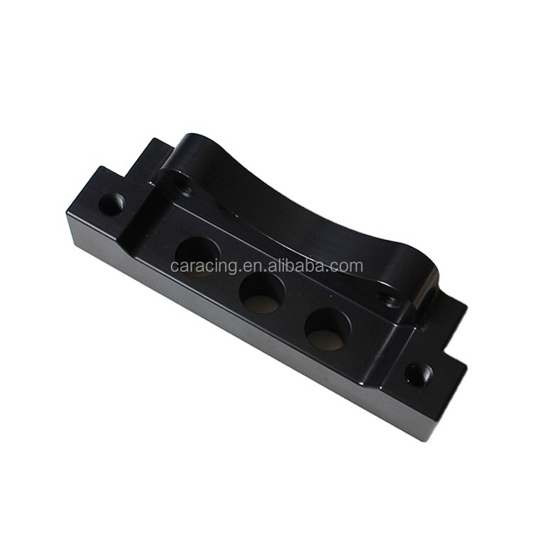 the cnc aluminium bridge or fitting of brake caliper for tuning car