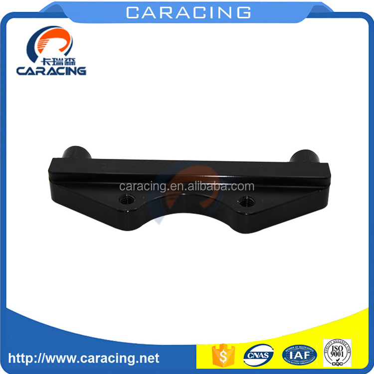 the cnc aluminium bridge or fitting of brake caliper for tuning car