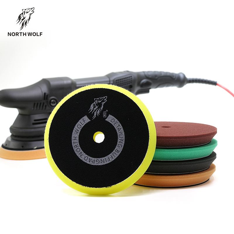 Experienced buffing polishing pad manufacturer OEM auto detailing lambskin wool buffing pad car polishing pad