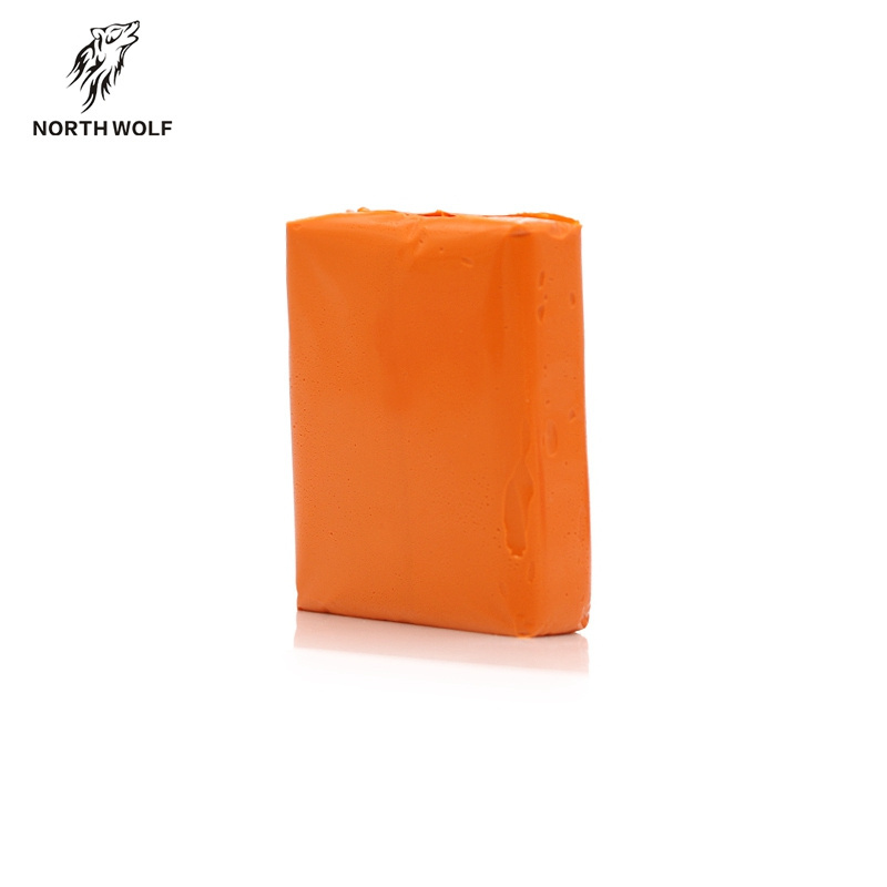 200g orange car wash clay bar iron powder / dust fast removed soft magic clay