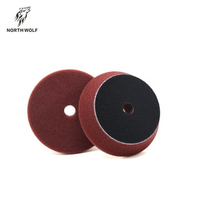 North Wolf Car Detailing  German Foam Polishing Pads Wholesale Manufacturer DA Foam Buffing Pads 3"