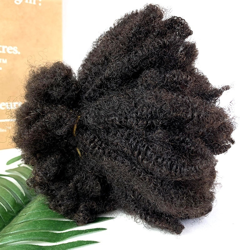 Afro Braiding Hair 4B 4C Afro Kinky Bulk Human Hair Afro Kinky Human Braiding Hair