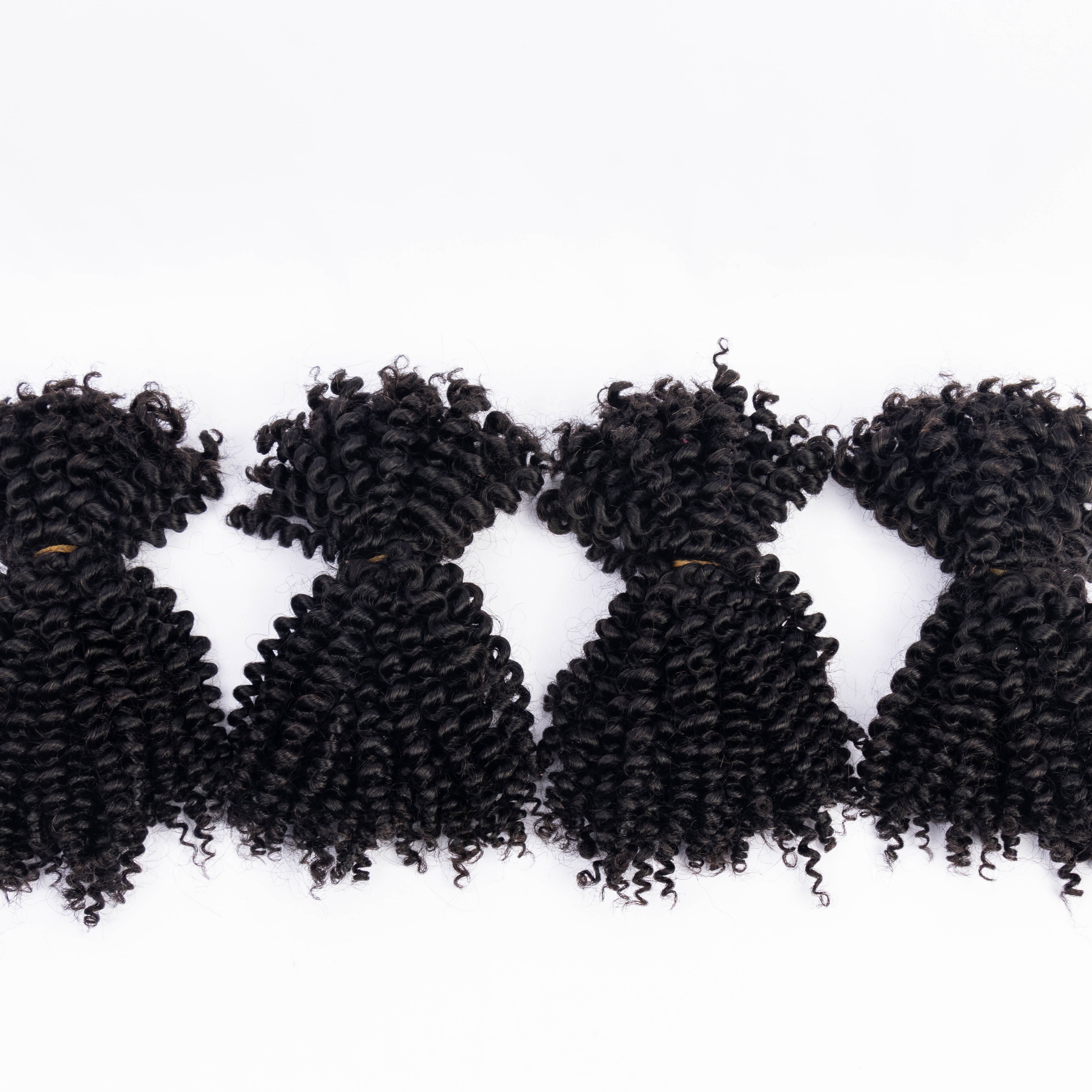 Bulk Human Hair For Braids Twist Kinky Curly Human Bulk Braiding Hair No Weft 100g Super Double Drawn 10-28inch